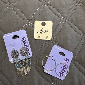 Claire's and Lovisa Earring Set